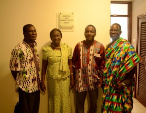 Dadzie family at Ashesi's Campus Inauguration 2011